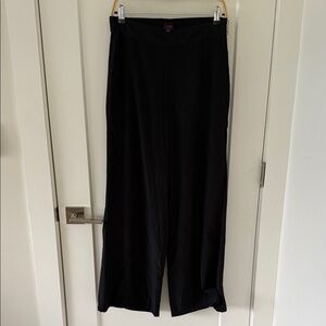 bebe Black Wide Leg Pants